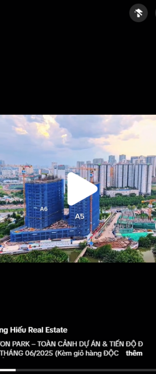 CẬP NHẬT TIẾN ĐỘ EATON PARK