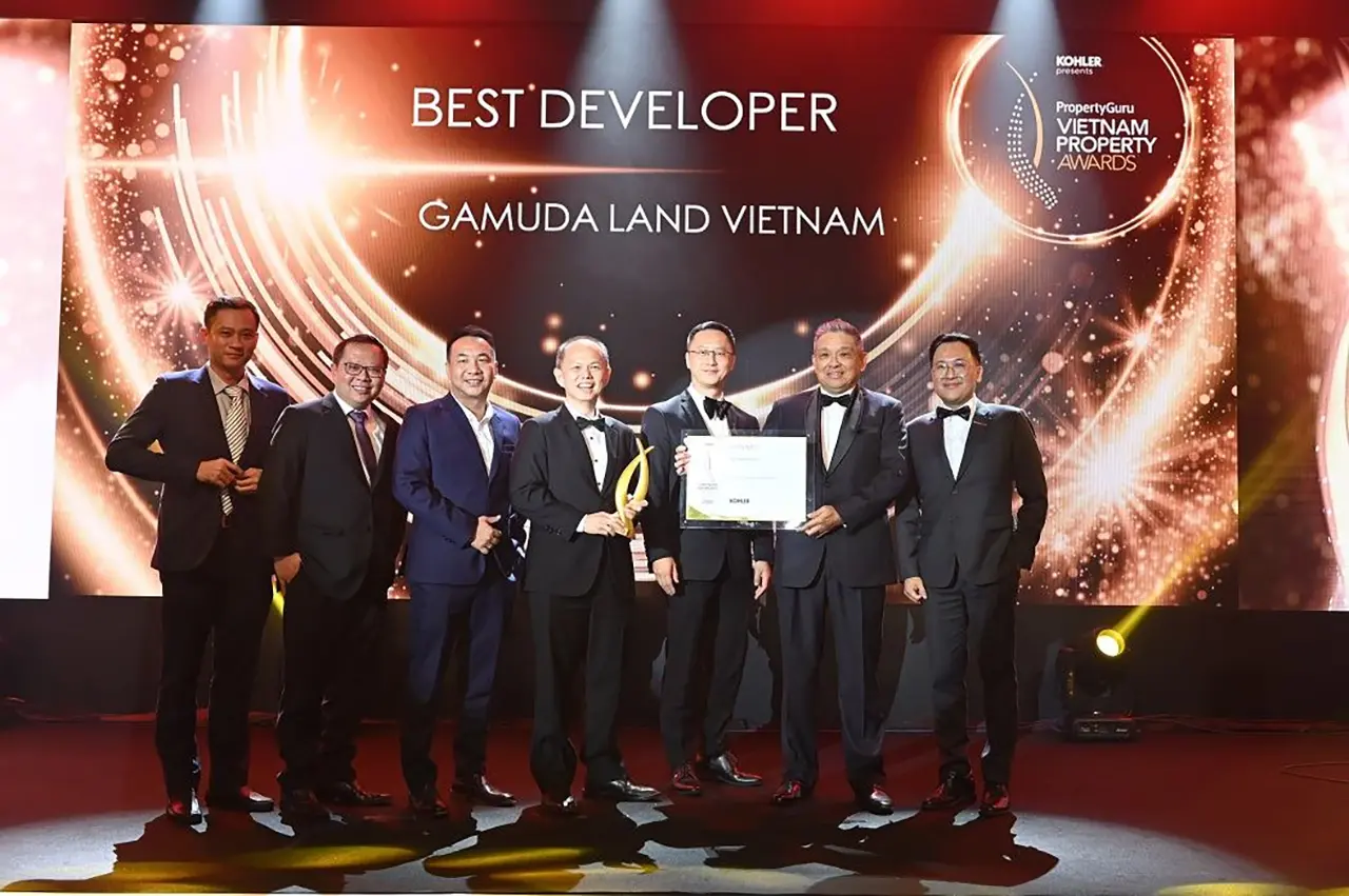 Hình ảnh Gamudaland nhận các giải thưởng quốc tế.