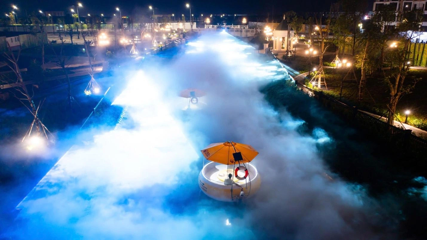Trải nghiệm “Dòng sông Ánh sáng” tại T&T City Millennia