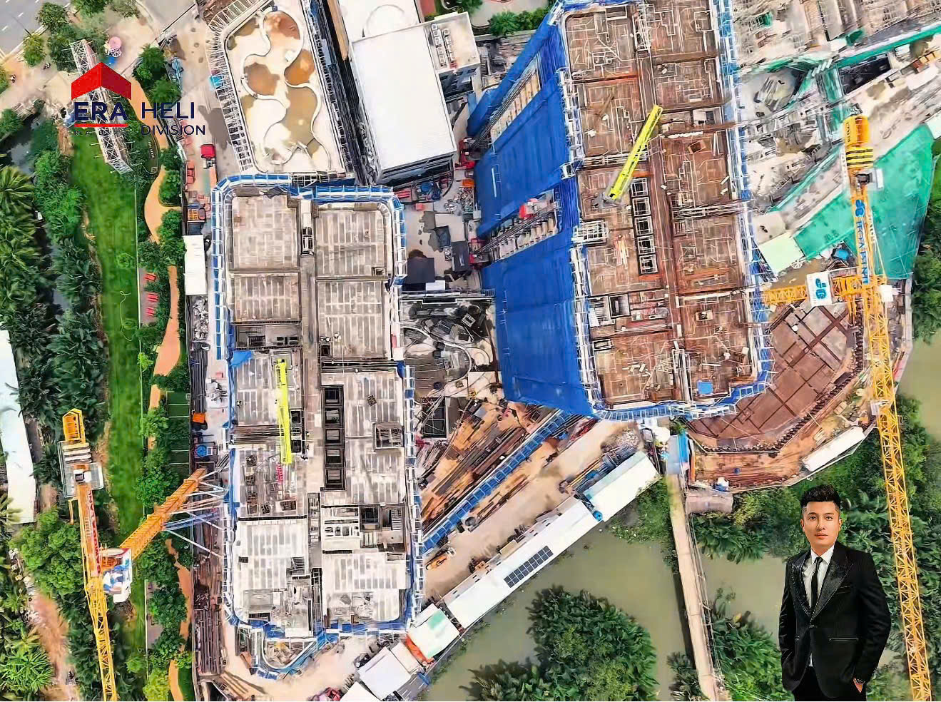 Actual on-site photos of the Eaton Park project on June 15, 2025.