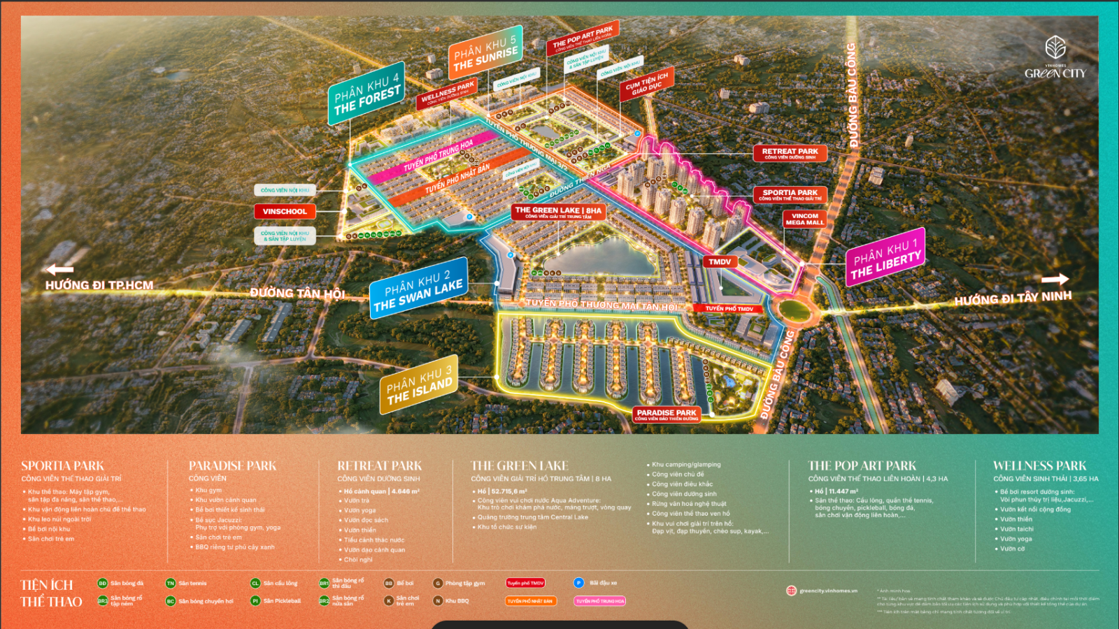Tiện ích All-in-one đẳng cấp Vinhomes Green City