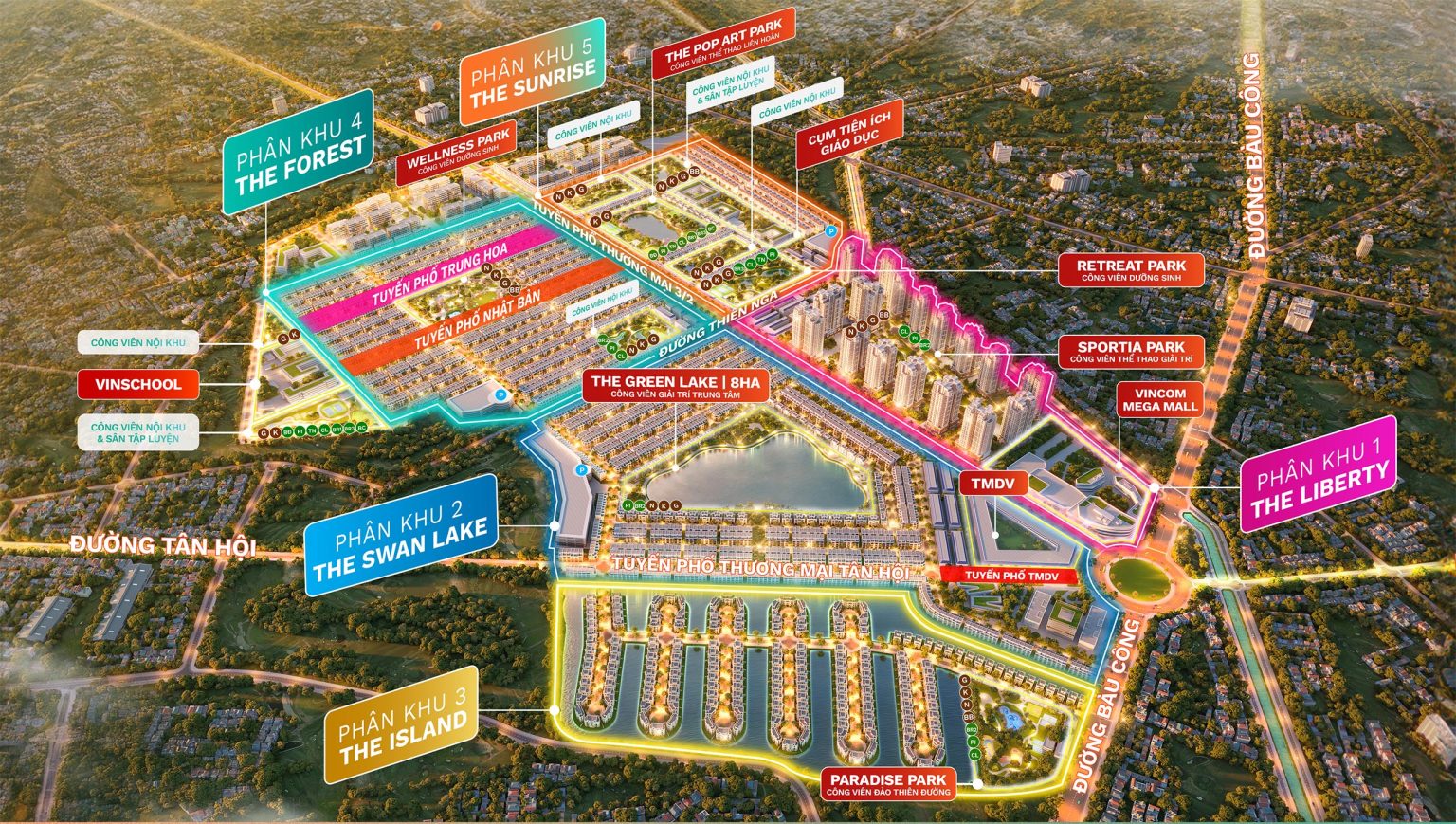 Phối cảnh dự án Vinhomes Green City