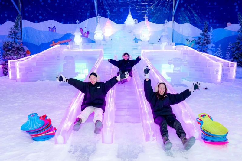 Winter Wonderland Vinhomes Green Paradise