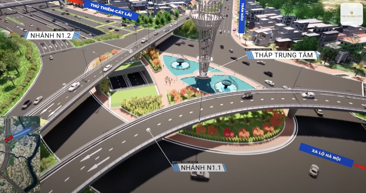 Tiềm năng hạ tầng khu vực The Global City