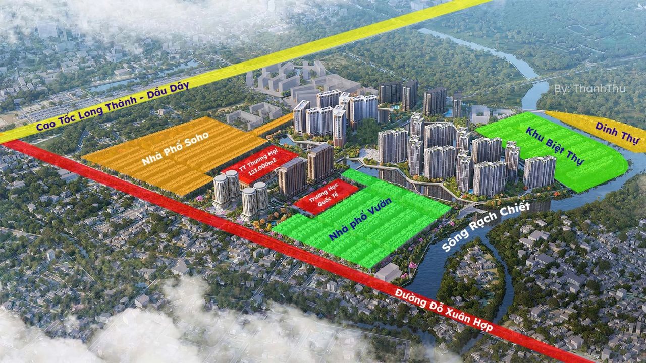 Tiềm năng phân khu Waterfront The Global City